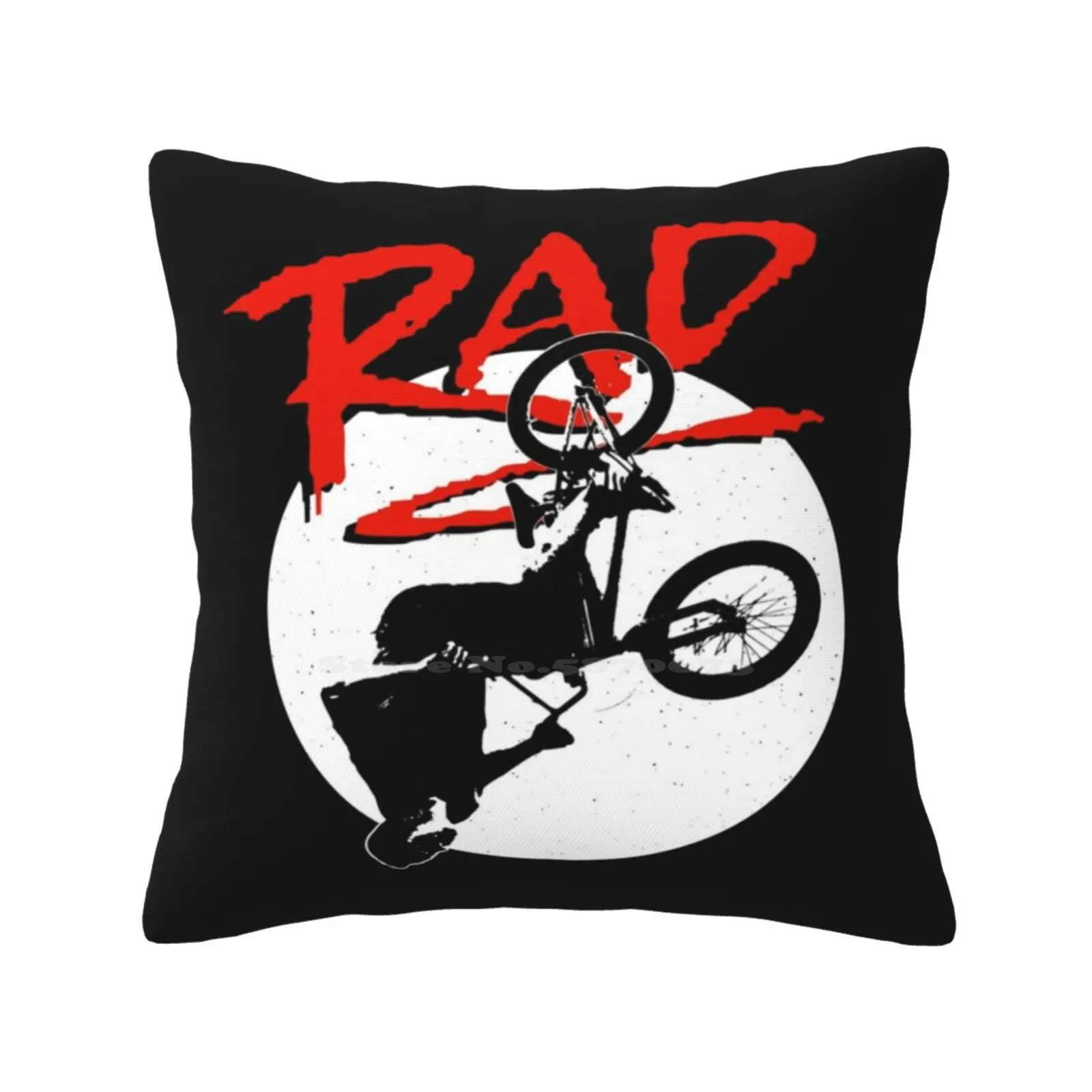 Serie 1980'S Rad Fashion Sofa Throw Pillow Cover Federa Bicicletta Freestyle Stunt Riding Bunny Hop Mongoose Bmx 1980S