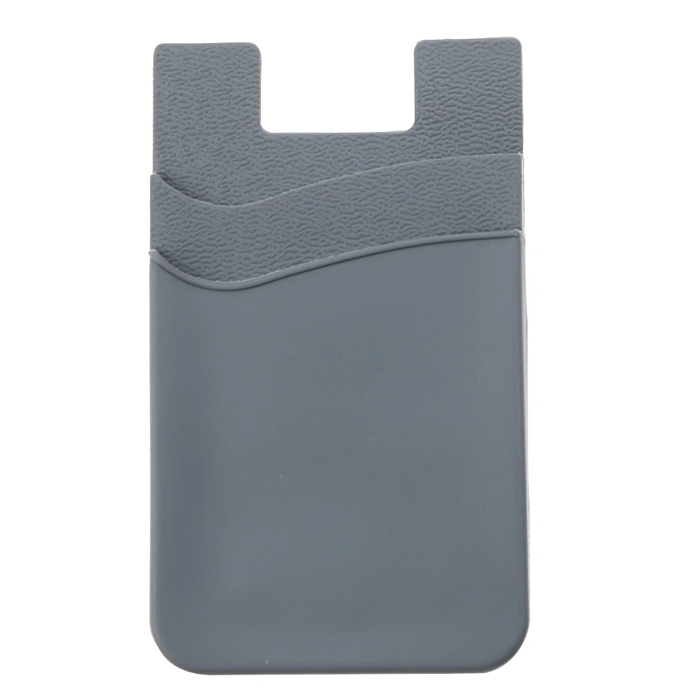1pc Silikon Handy Zurück Karte Halter Brieftasche Stick Auf Klebstoff Bargeld ID Weichen Klebstoff Telefon Karte Halter Mobile zubehör – Detail 10