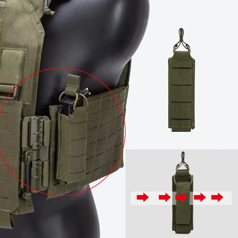 Nylon 9mm Magazine Pouch Tactical Outdoor Hunting Accessory