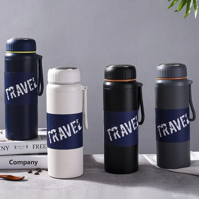 800Ml /1000 Ml Large Capacity Stainless Steel Outdoor Travel