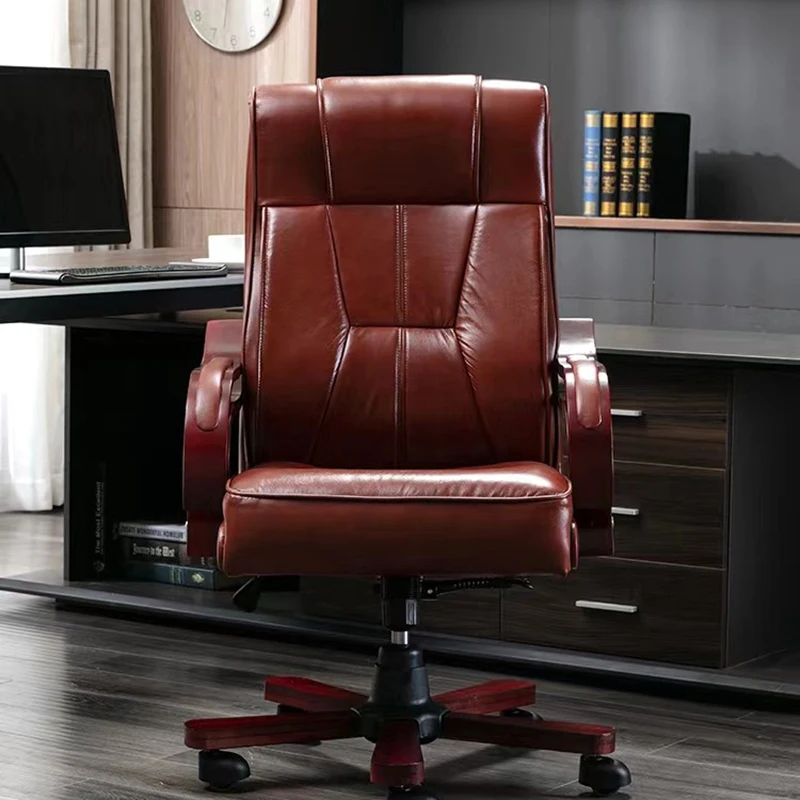 Black Office Chairs Design Seat Gaming Modern Luxury Swivel Bedroom Comfort Mobile Armrest Chairs Headrest Sillas Furniture