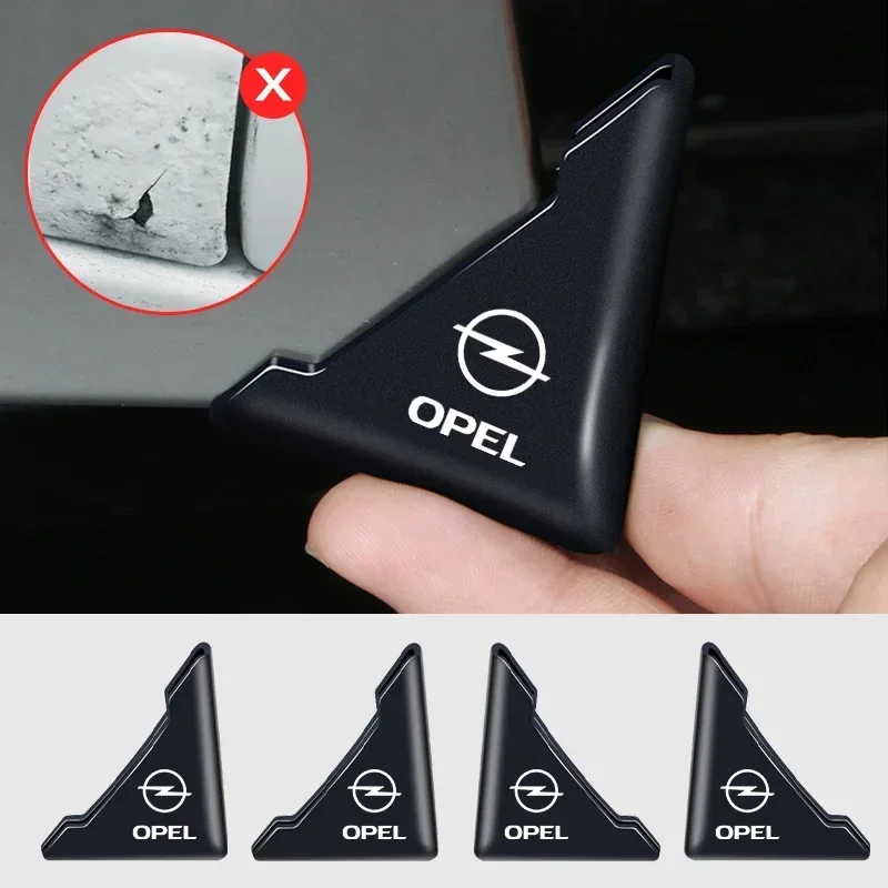 Cubierta De Esquina De Puerta De Coche, Protección Para Opel Astra H, J, K, G, Insignia, Astra, Corsa, Zafira, Mokka, Vivaro, Meriva, Vectra, Antara, 