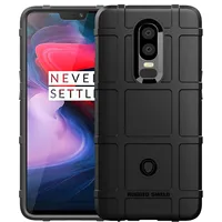 Shield Case for oneplus 6 1+6 Armor Heavy Silicone Back Cover for One Plus 6T 1+6T ShockProof Matte Rubber Soft Phone Cases 1