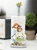 European kitchen paper towel holder Roll paper towel holder Dining Room Bedroom Creative napkin holder living room decoration 1
