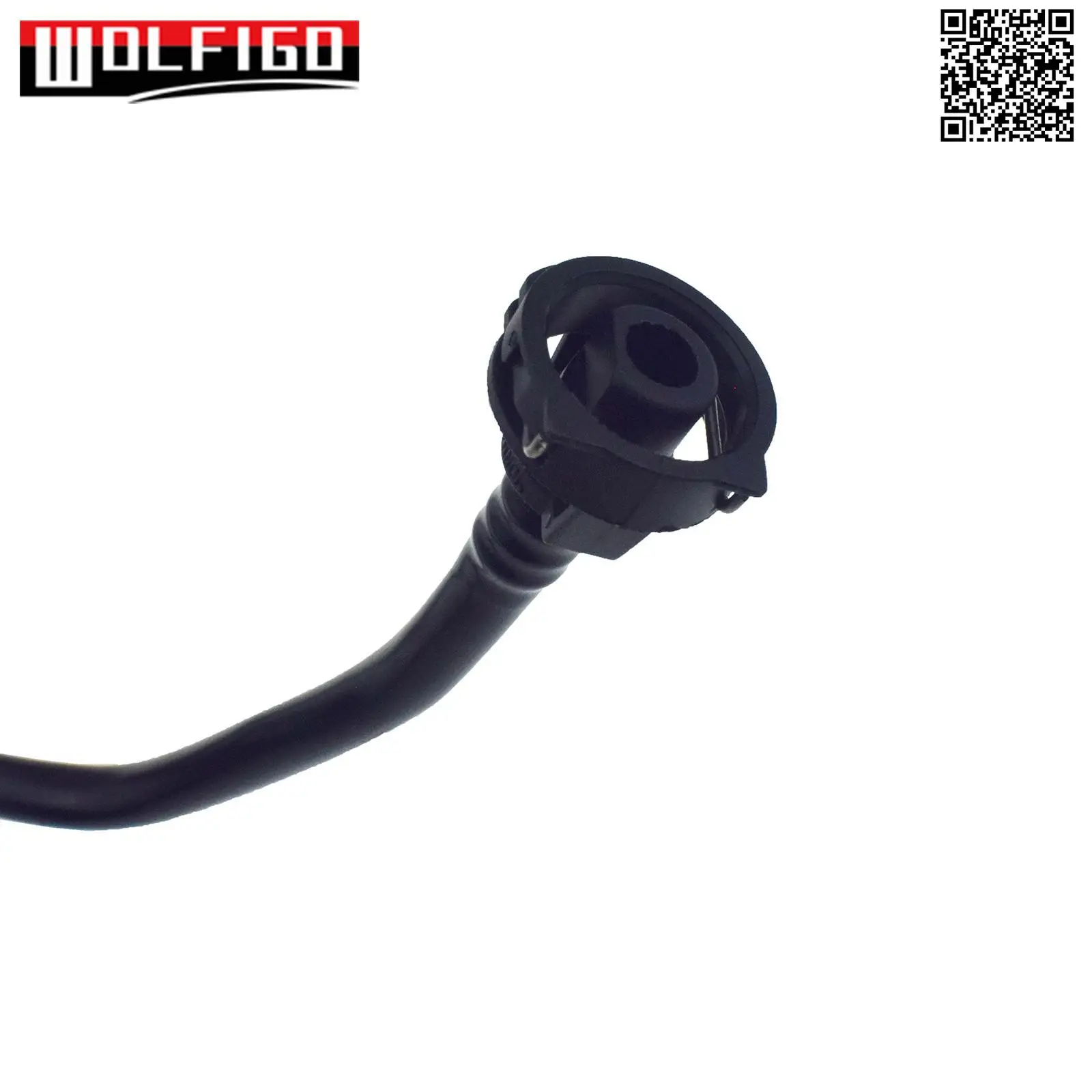 For Audi Q5 2.0L 80A121081S Coolant Expansion Tank Hose Line Pipe, Overflow Hose 80A 121 081 S, hose clamps