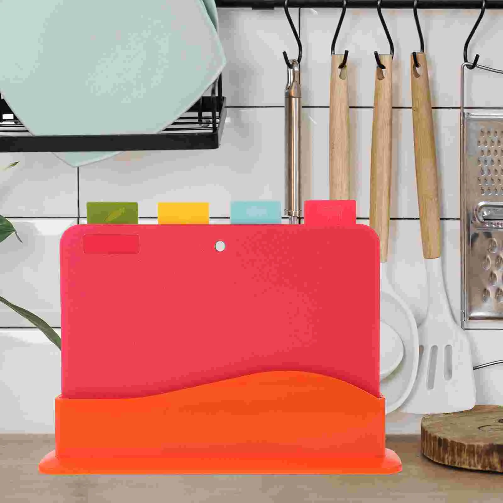 

Multicolor Plastic Chopping Board Non-Slip Food Cutting Block Mat Meat Fruit Vegetable Cutting Board Kitchen Tools