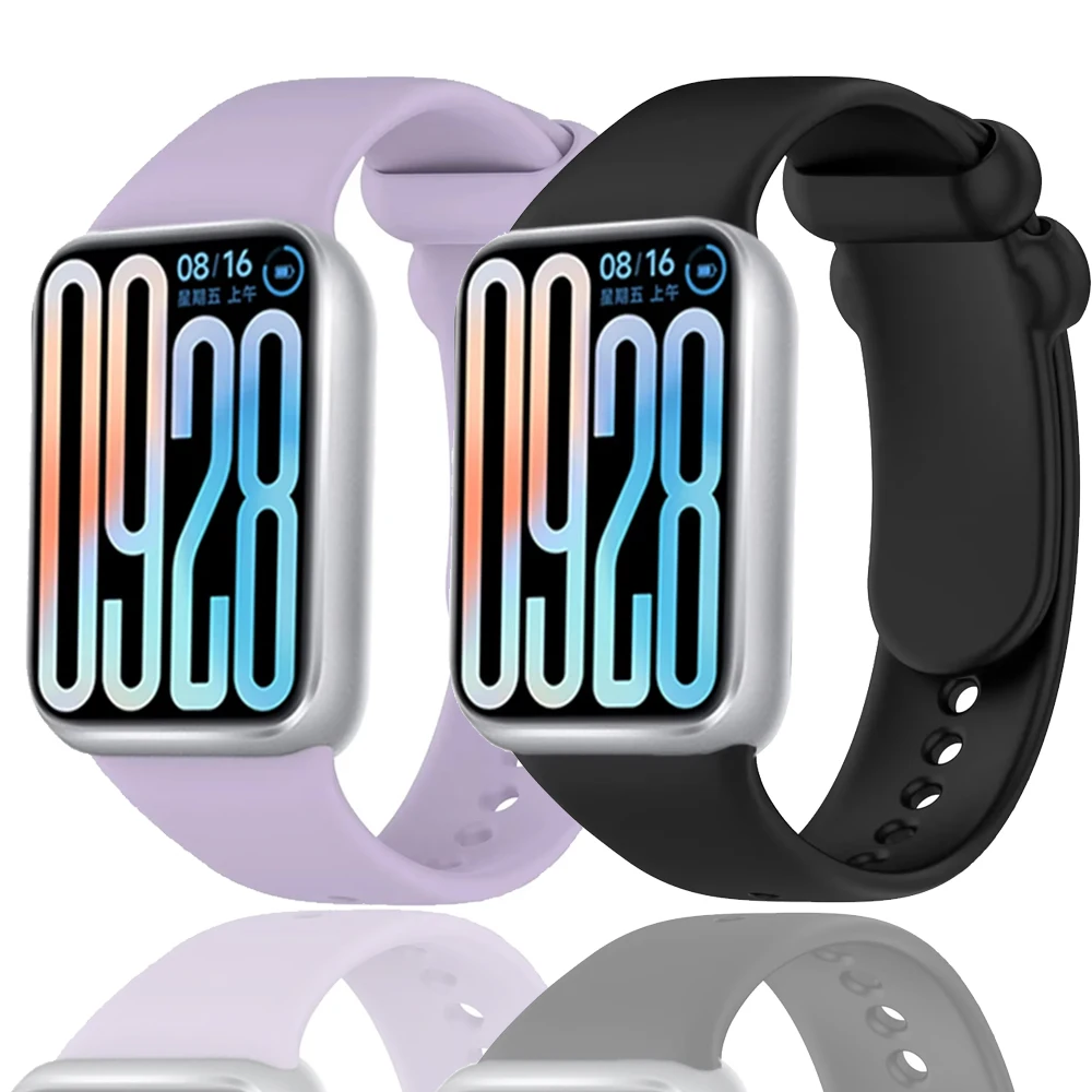 Silicone Strap - Soft, Comfortable, and Breathable Replaceable Bracelet