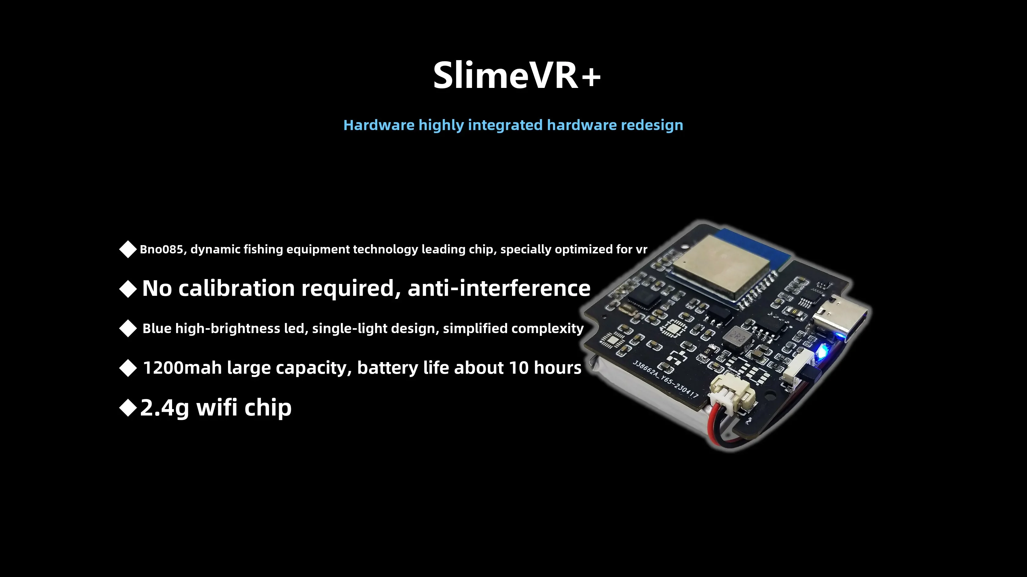 SlimeVR+ Bno085 Vrchat トラッカー for Pico Quest2 フルボディ 