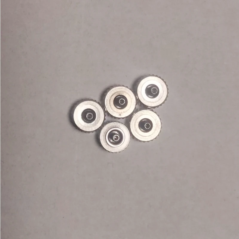 Lot De 5 Couronnes étanches En Acier - Diamètre 5.2 Mm - Parfait Pour Montres