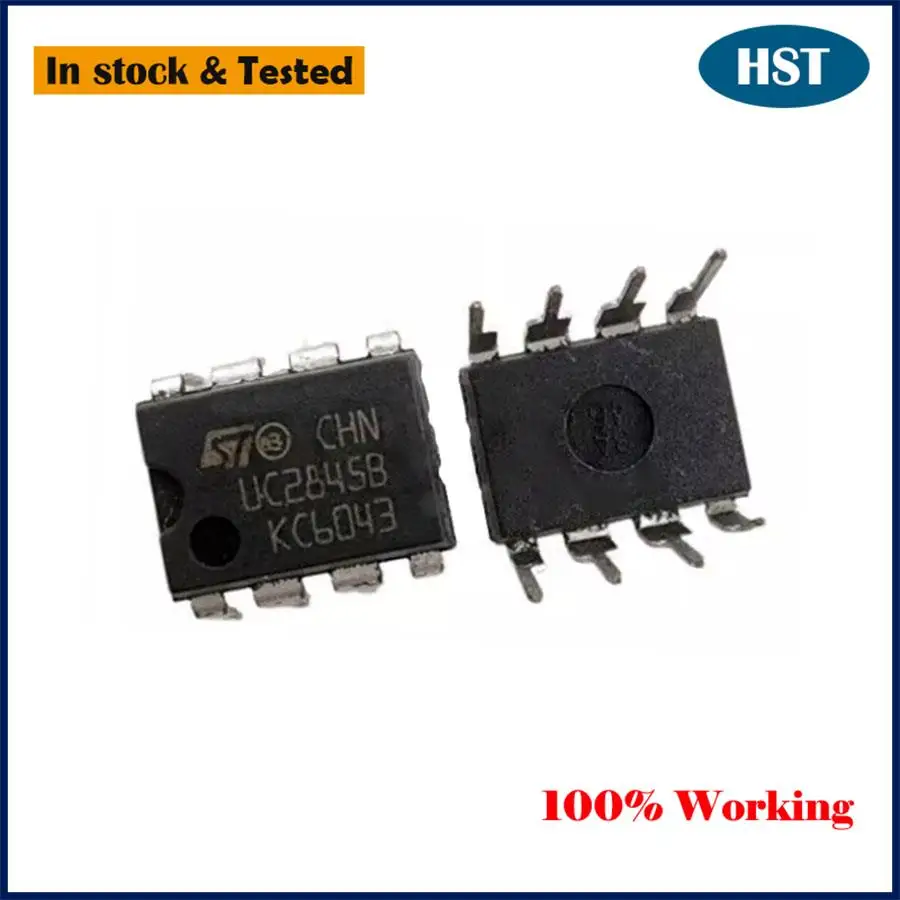 

10 шт./лот новый оригинальный UC2845BN UC2845B контроллер ВКЛ-ВЫКЛ Прямая резка чип DIP8 IC