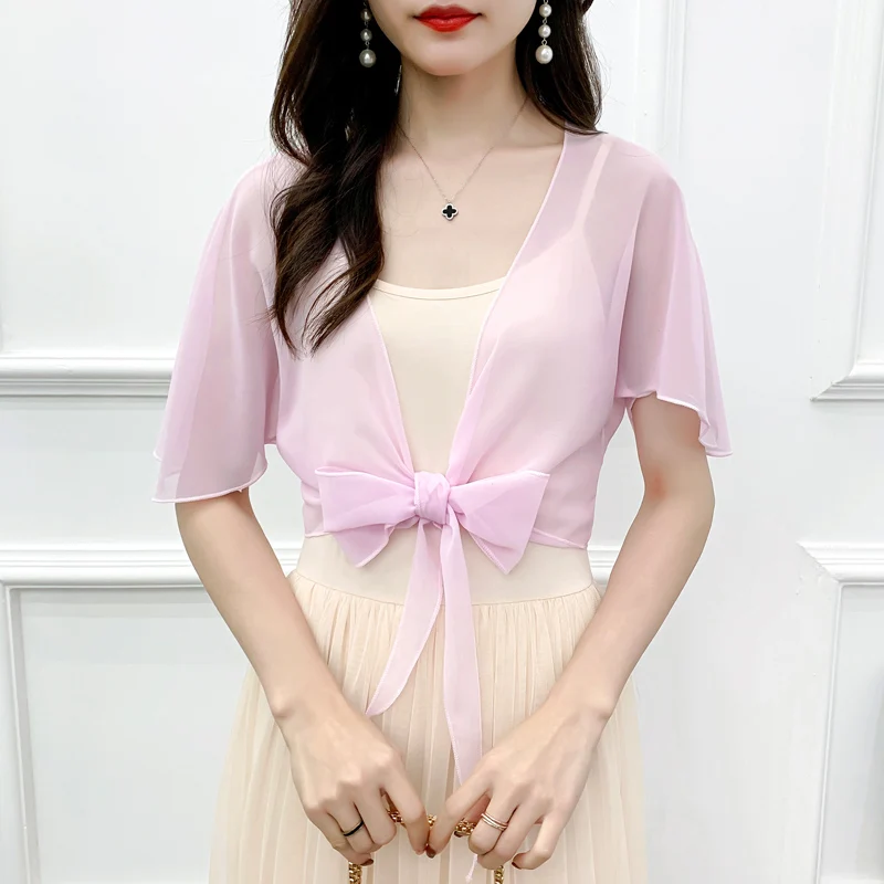 Ladies Soft Wedding Cape Wedding Jacket Wraps Chiffon Shrugs For Women Bridal Bolero Shawl and Wraps Evening Cover Up
