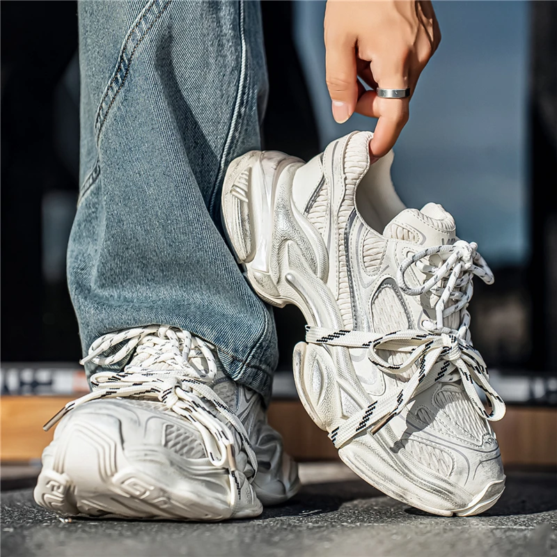Autumn Men Platform Double Shoelaces Skateboard Comfortable Running Tennis Sports Shoes Male Casual Sneakers 44_vogvips.com