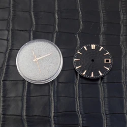 Enhanced Luminous Green Watch Dial, 28.5mm - 28.5mm (Rose hands - dial - 02)
