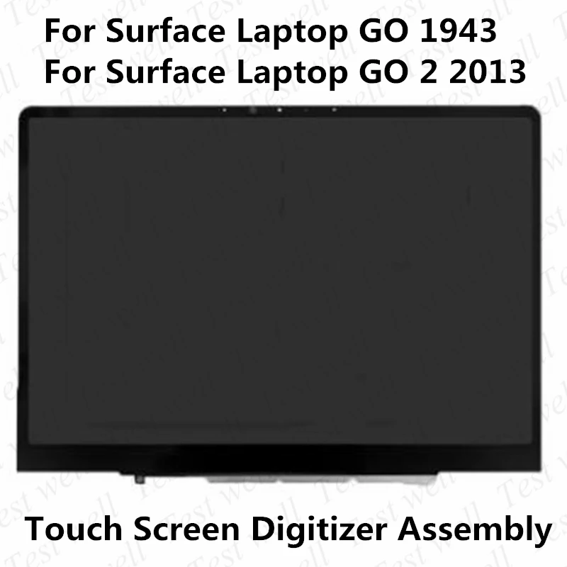 Gread A + 12.4 "Lcd Touch Screen Digitizer Panel Assembly Per Microsoft Surface Laptop Go 1943 Microsoft Surface Laptop Go 2 2013