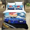 GTR racing retro printed Bedding Sets exquisite bed supplies set duvet cover bed comforter set bedding set luxury birthday gift 2