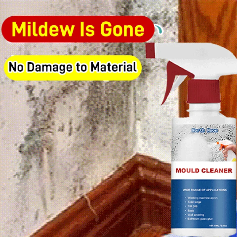 Household Mildew Removal Spray Wall Mildew Remover Stain Remover Spray Active Mould Removal Foam