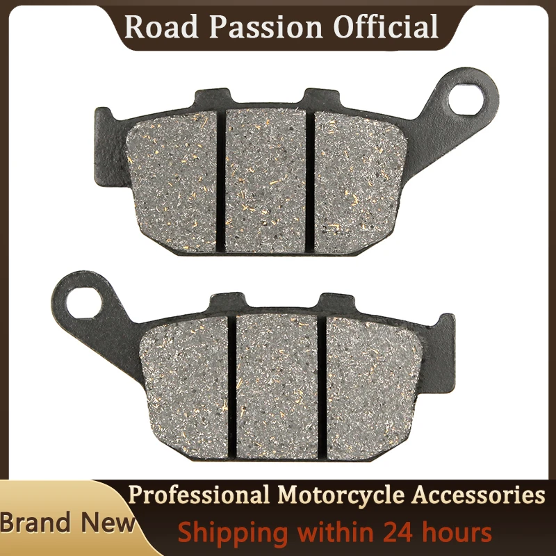 

Road Passion Motorcycle Rear Brake Pads For Daytona 600 650 675 SE R W/ Nissin 955i Speedfour 600 675 R Tiger 800 XC w Non-ABS