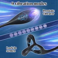 APP-Steuerung, vibrierender Analplug, Penisring für Männer, Prostata-Massagegerät, Analvibrator, Buttplug, Penisring für schwule Sexspielzeug für Männer 4