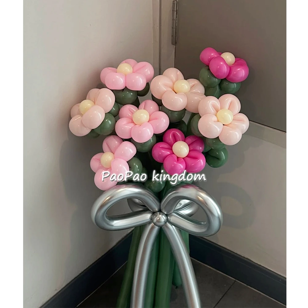 1 Set Magische Ballon Blume Material Tasche Geburtstag Party DIY Hochzeit Dekoration Ballon Brautstrauß Zu Werden Liefert Foto Geschenk – Detail 25