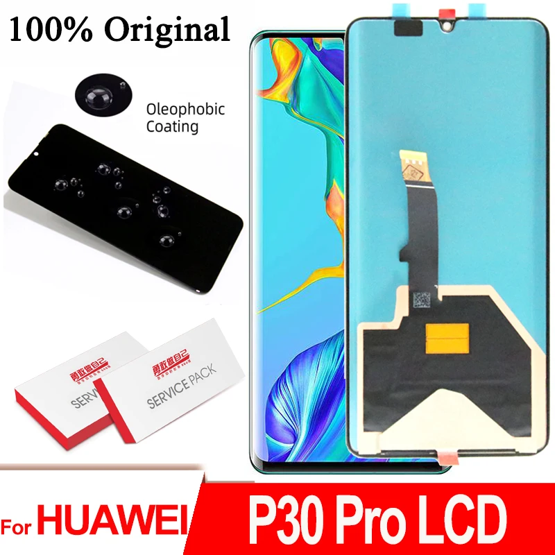 Oled Screen Huawei P30 Pro Vog L29 Original Display Huawei P30 Pro Original 6.47 Aliexpress
