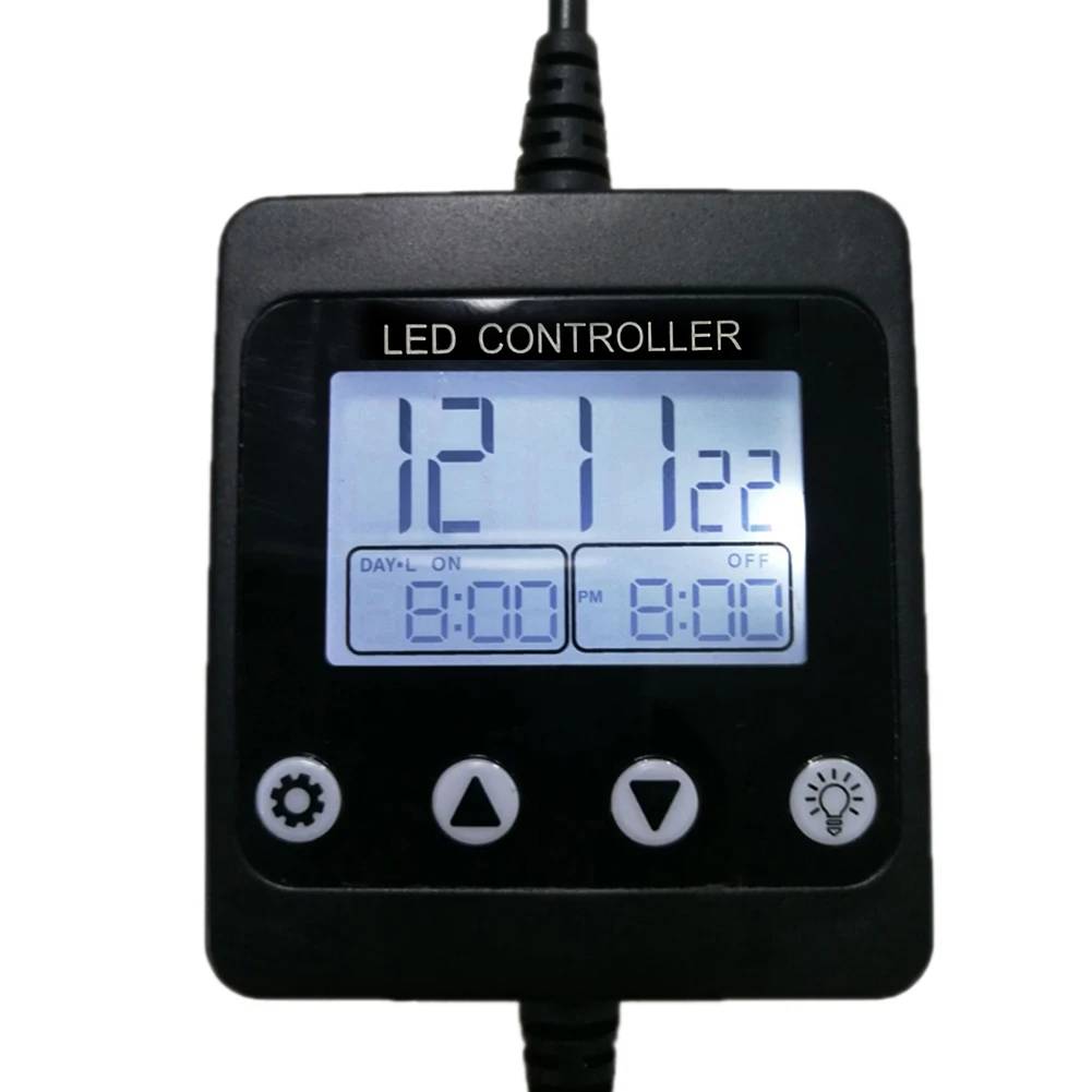 2021 New Modulator Display Timing Dimming System Aquarium Controller LED Light Timer System for Fish Tank Intelligent