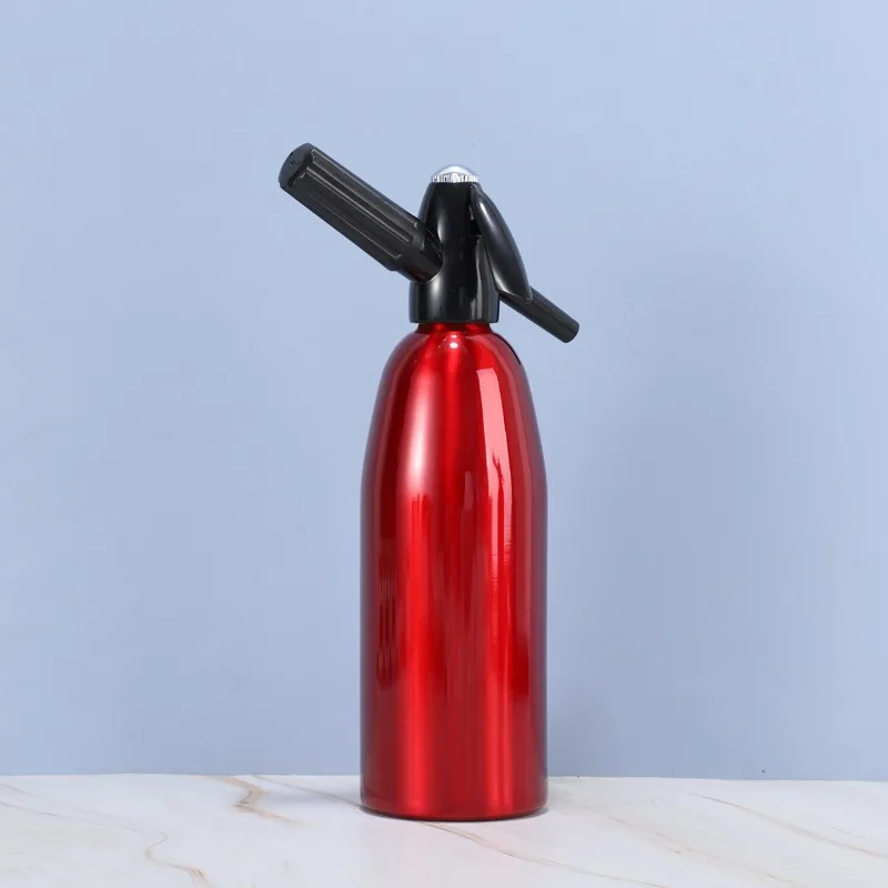 Portable Sparkling Water Maker Flavor Soda Blaster CO2 Cocktail Bubble Drinks Pressurizer Bartender Siphon Accessories Aluminum