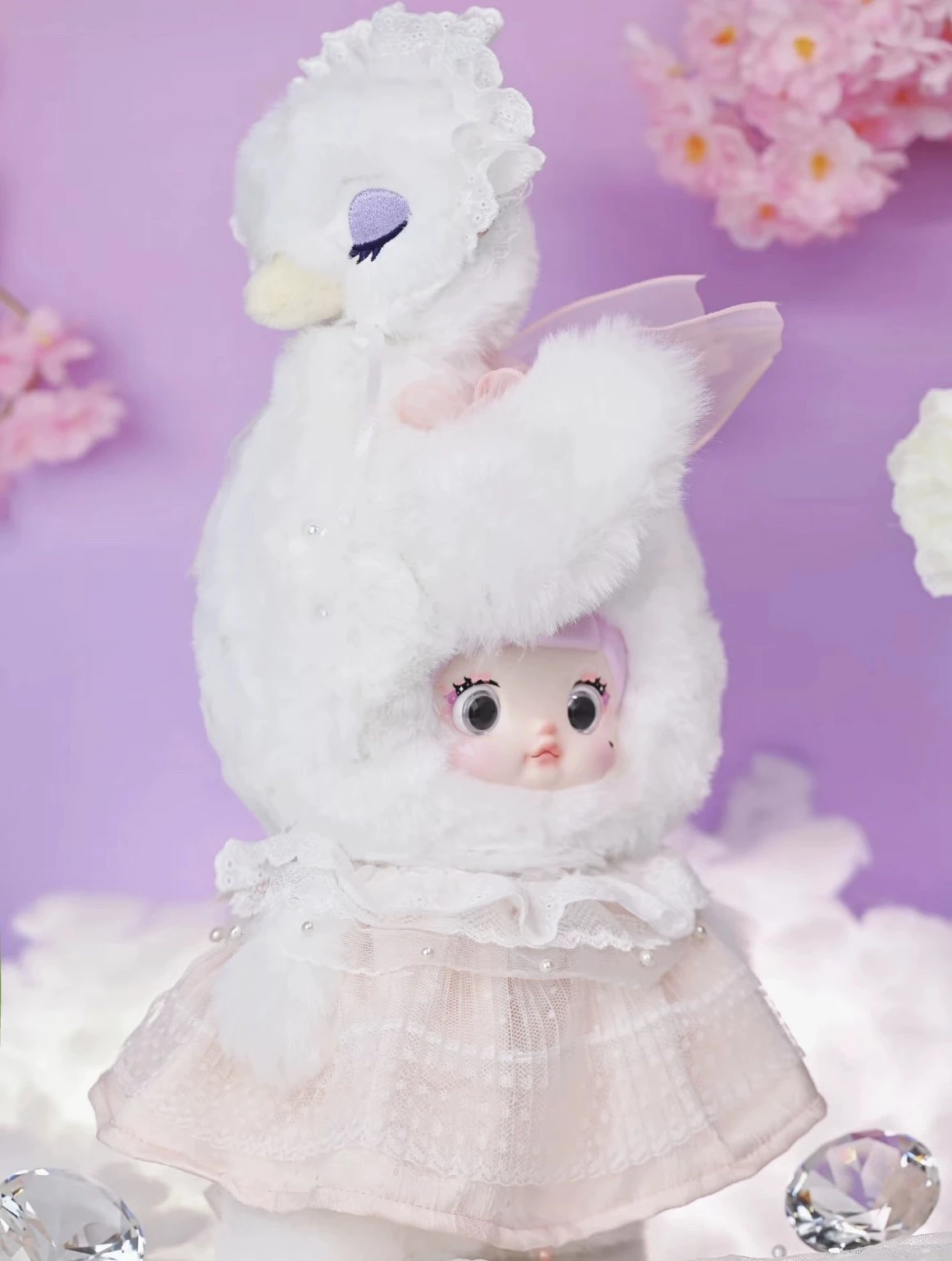 Original Limited Nommi Bites an Apple 400% Hanging Card Blind Box