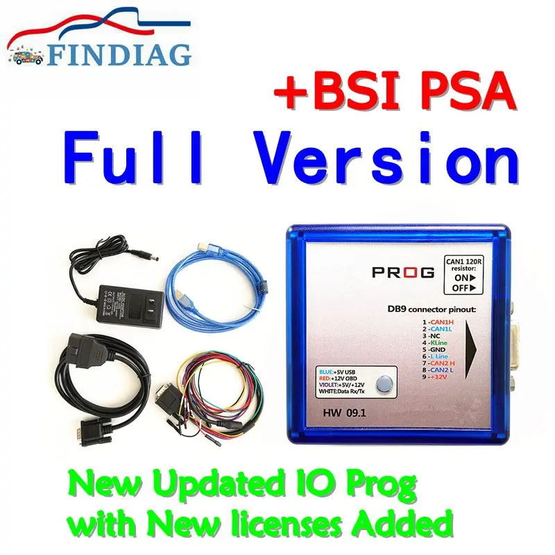 FullIOPROGECUTCMBCMEPSProgrammerBD9ConnectorPinoutIO