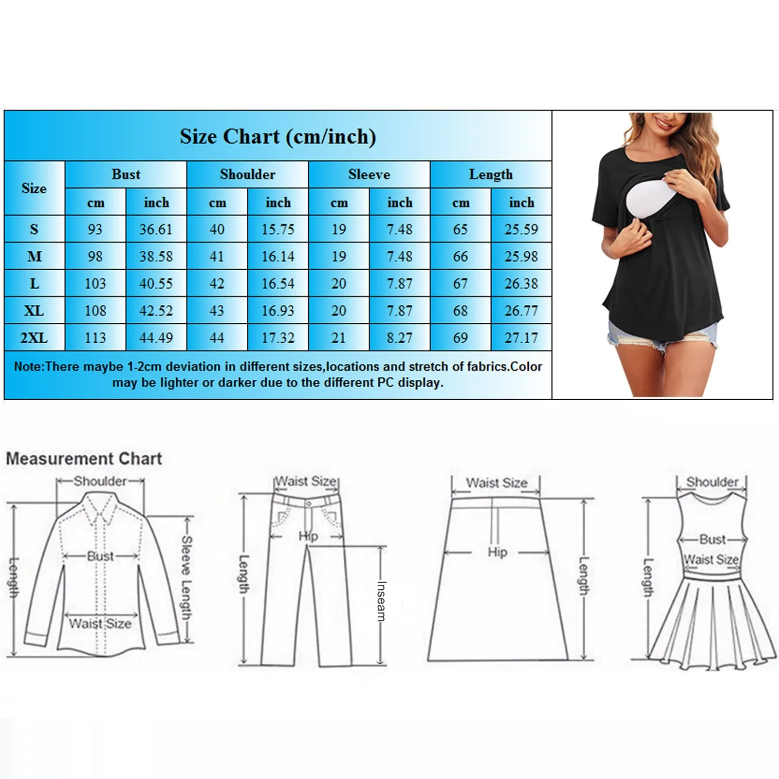 New Maternity Clothes Womens Short Sleeve Crew Neck Solid Color Asymmetrical Flap Nursed Tops Casual T Shirt For Breastfeeding t shirt cotton t shirt maternity breastfeeding blouse