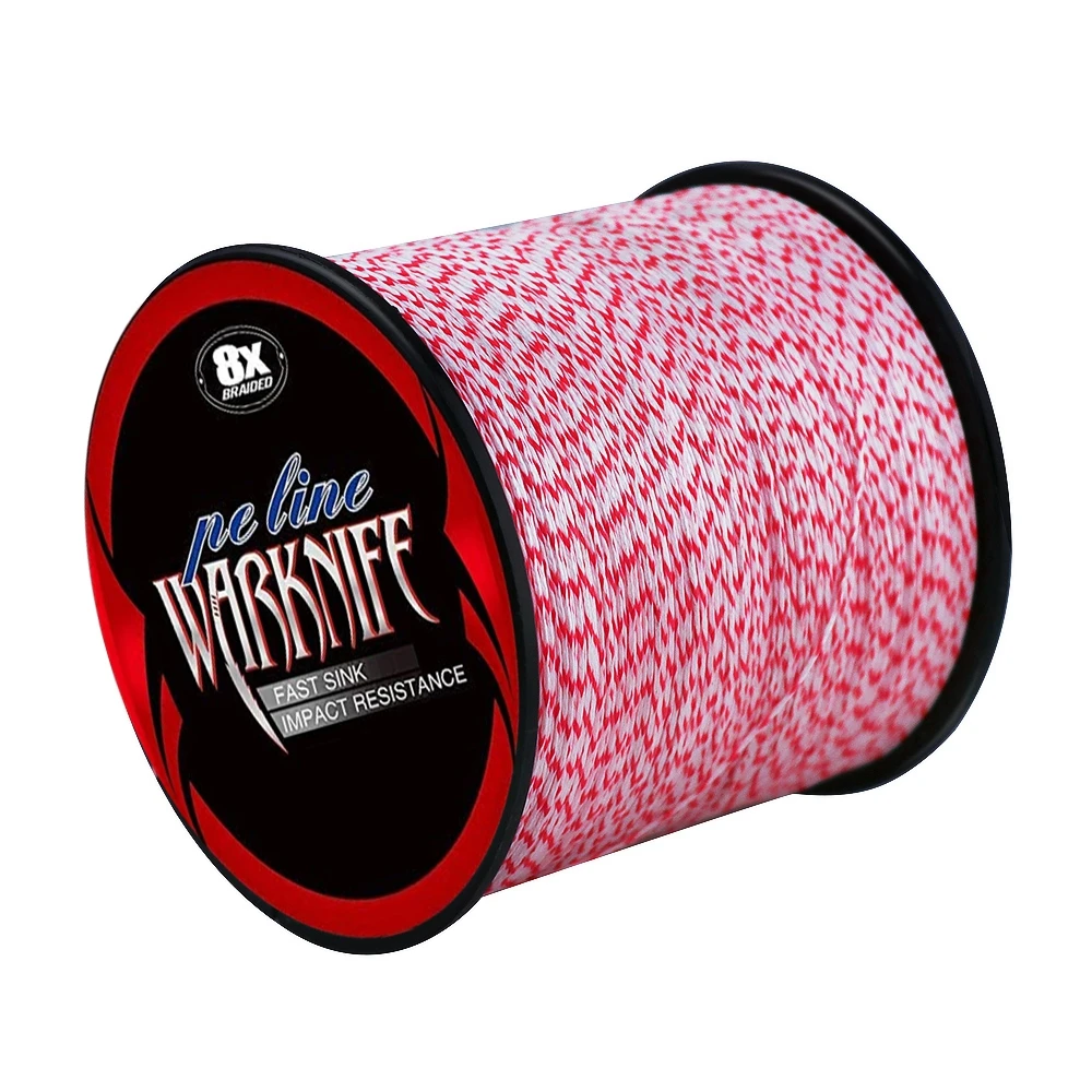 Fishing Line Fishing Tackle Warknife 8 Strands 100M 300M 500M 1000M 1500M 2000M Spot Line PE Multifilamet Braided Fishing Line 6LBs-300LBs Fishing PE Wire