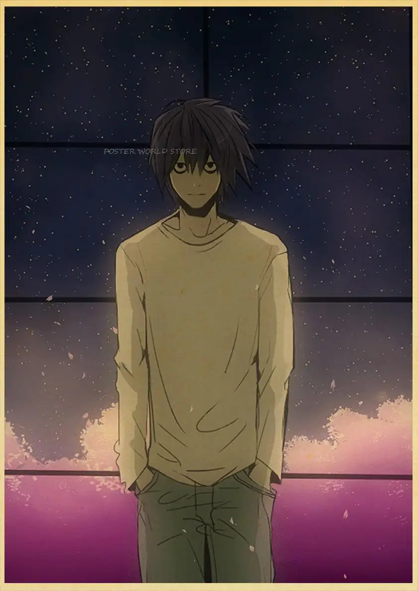 L Ryuzaki  Death note, Death note l, Hot anime guys