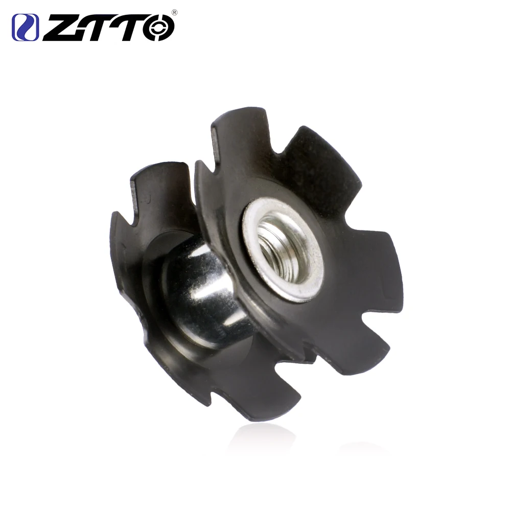 ZTTO Fahrrad Teile MTB Rennrad Radfahren Steer Rohr Headset Aluminium Stern Mutter fit für 1 1/8 "28,6mm gabel – Detail 1