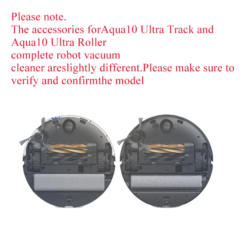 Dreame Aqua10 Ultra Track 10 Ultra Track Complete, RLR61CE / RLR81CE Mop Cloths, Dust Bags, Wiper Rollers Replacement Kit