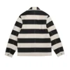 BOB DONG 16oz Canvas Striped Biker Jacket Spring Men Unlined 3-Pocket Chore Coat 2