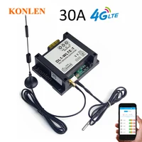 4G LTE APP GSM Temperature Sensor Controller Smart Thermometer Thermostat With Relay Switch SMS Remote Control Automation DL1