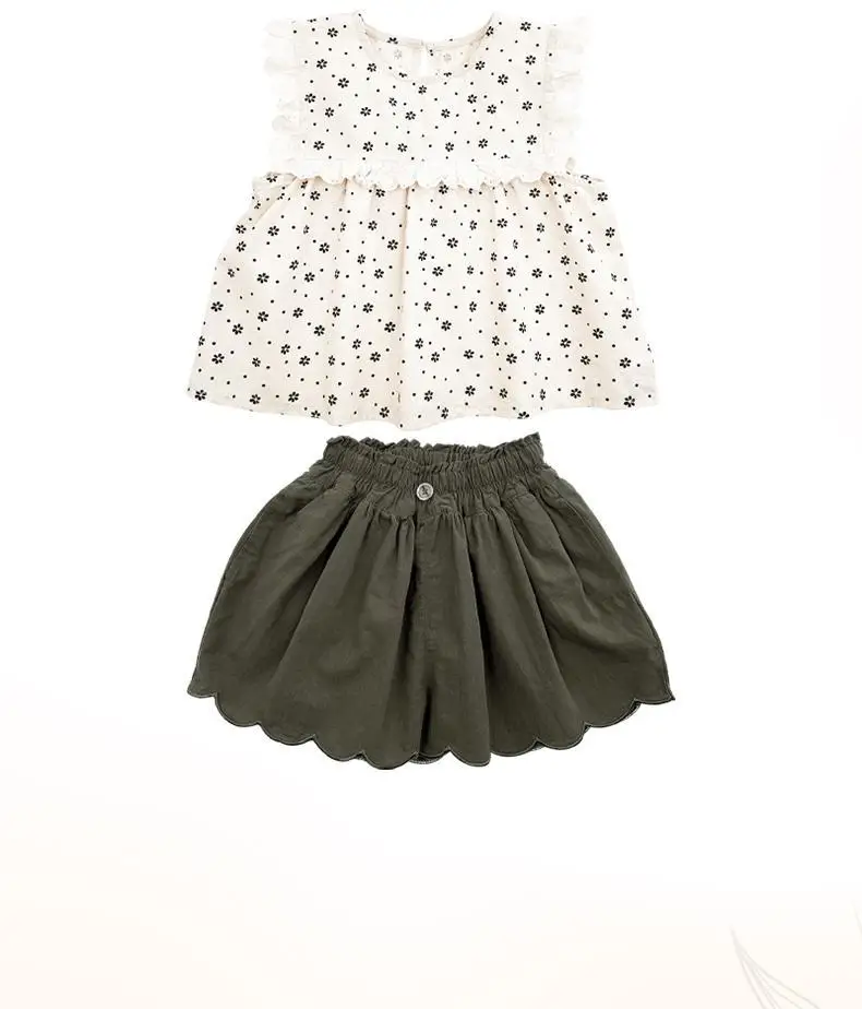 2024 elegante Mode Harajuku Slim Fit Kinder kleidung locker lässig Schweiß alle passen solide Shorts ärmellose Weste zweiteilig Set – Detail 7