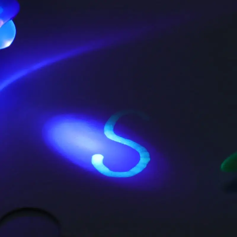 Highlighter Pen Invisible Ink Pen Magic Light Pen 1pcs UV Invisible Fluorescent Pen Led Purple Light Electronic Ultraviolet Highlighter