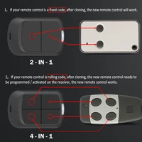 Newest 280MHz-868MHz Multifrequency Garage Door Remote Control Duplicator 433MHz 868MHz Auto Scan Clone Code Grabber Gate Opener - Image 5