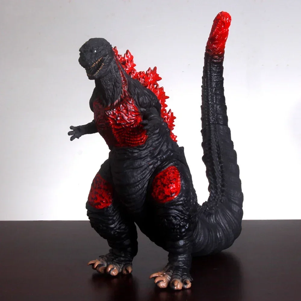 Figura de Godzilla de loto rojo, modelo de monstruo Shin Godzilla ...