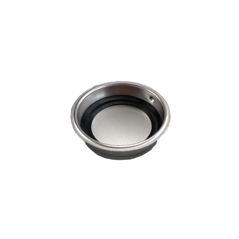 Premium Stainless Steel 51mm Coffee Filter with Easy-Clean Mesh and Powder Cup