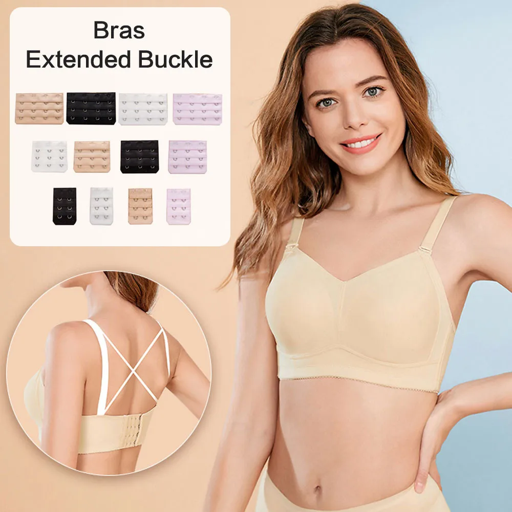 Удлинитель для бюстгальтера Женский, эластичный, с крючком и зажимом, 1 шт., Регулируемая пряжка для ремня