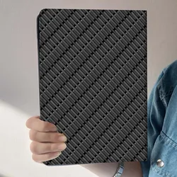 Retro Carbon Fiber Art Foldable Tablet Case Gift for MatePad 12 X 12 (349PBA0603PBTSS)