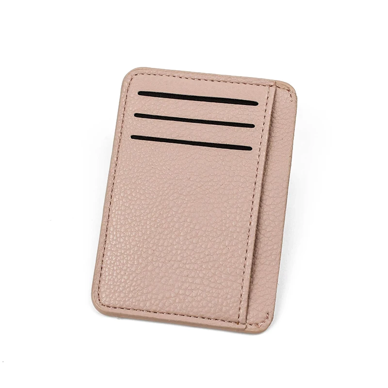Geometric Pattern Pu Portable Ultra-Thin Minimalist 6-Card Holder With  Zipper, Multi-Card Wallet, Fashionable Men's And Women's Short Wallet,  Ideal
