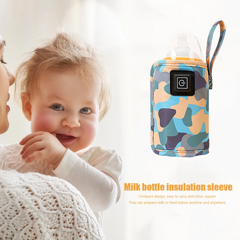 Bottle Warmer USB Baby Nursing Bottle Heater Portable Insulated Baby Bottle Stroller Bag Multipurpose On The Go Outdoor Winter for Home Travel