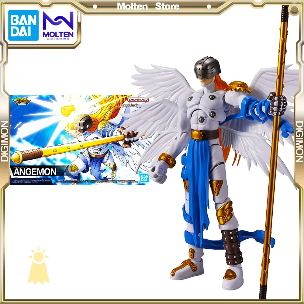 

BANDAI Original Figure-rise Standard Angemon Digimon Adventure Model Kit Anime Action Figure Assembly/Assembling