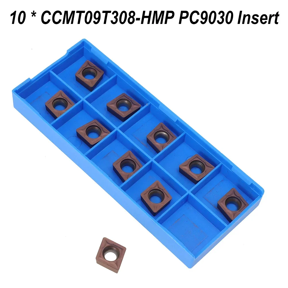 

Вставка CCMT09T308 HMP, вставки токарного станка PC9030, полуотделочная Поворотная вставка, поворотные вставки