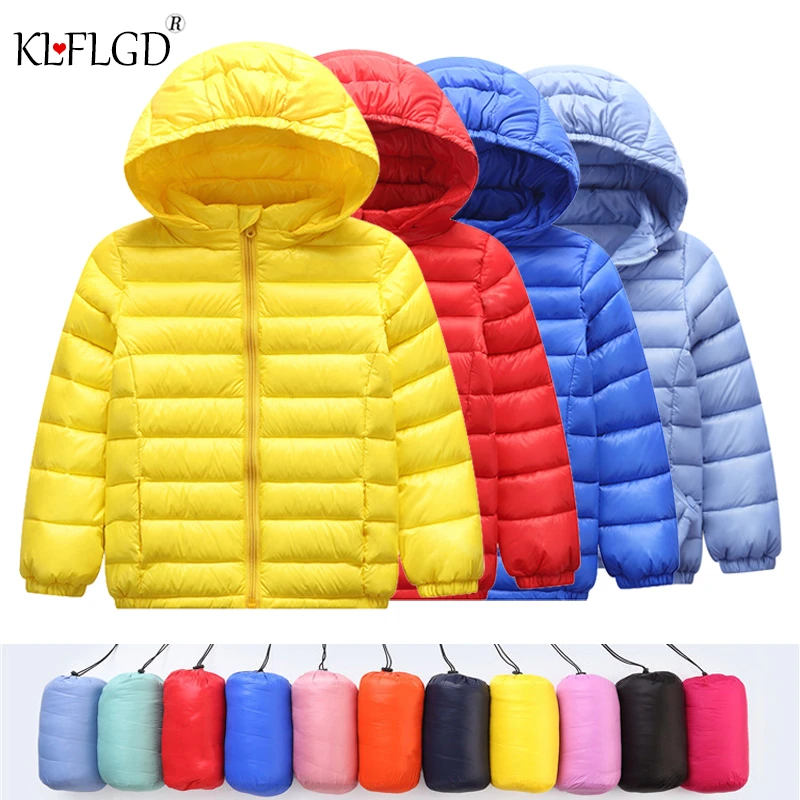 Abrigo capucha de plumón para niño y niña, parka cálida para adolescentes, chaqueta de invierno, prendas de vestir exteriores, nueva moda, Otoño, y abrigos| - AliExpress