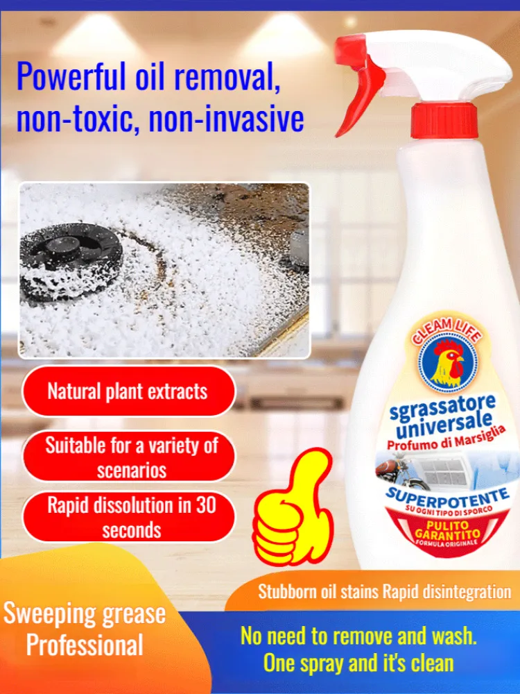 Grease Cleaner Kitchen Heavy Grease Cleaner Effervescent Tablet Range Hood Stove Oven Stain Foam Detergent