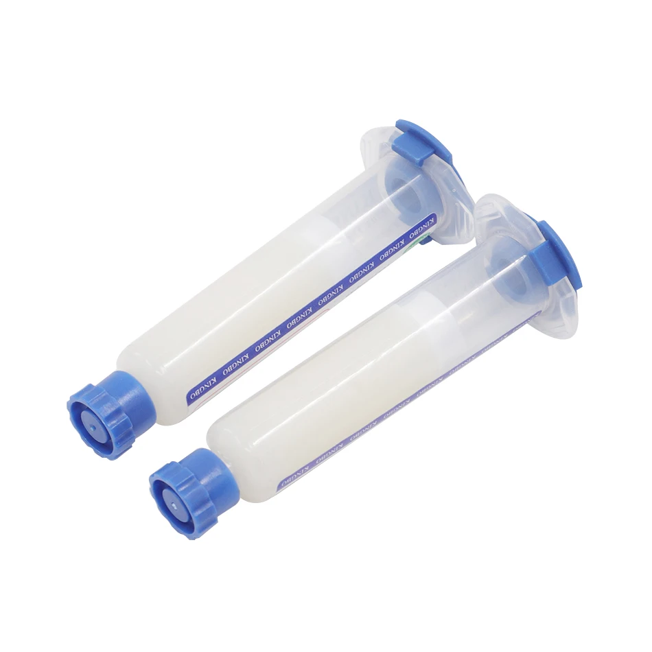 10pcs/20pcs KINGBO 오리지널 RMA-218 무 세척 BGA Reballing 솔더 볼 수리 솔더 납땜 고품질 플럭스 페이스트 10cc