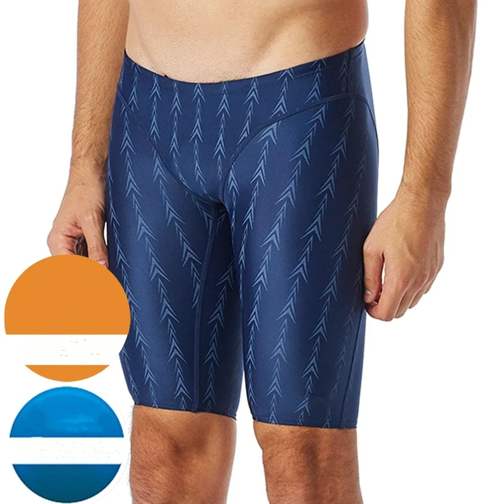 Quick Arrow Men Swimwear Training Shorts Trunks Beach Tight Pants Swimsuits Jammer Running Sports Surf Shorts Diving Trunks quick dry short sleeved training yoga suit soft tight women sports jumpsuit dancing gym fitness yoga female one piece